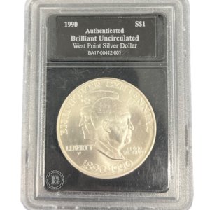 Front of Eisenhower Silver Dollar