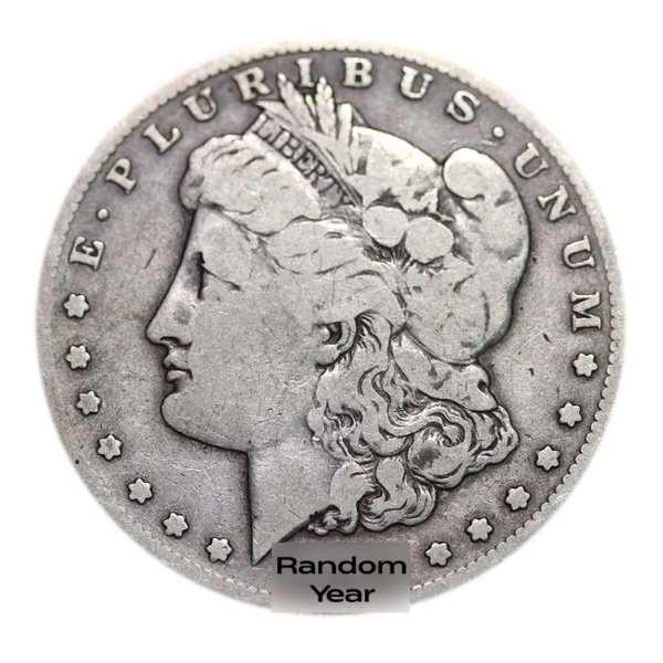 90 percent silver morgan dollar