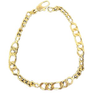 Curb Link Bracelet In 18K Gold