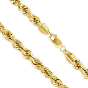 Gold Rope Chain 14K Los Angeles